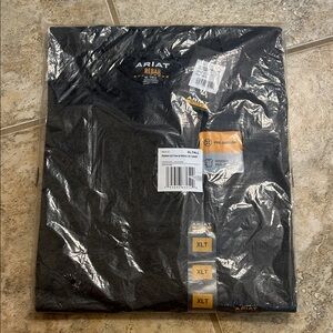 Ariat Men’s Rebar Charcoal Heather Long Sleeve T-Shirt XL-Tall